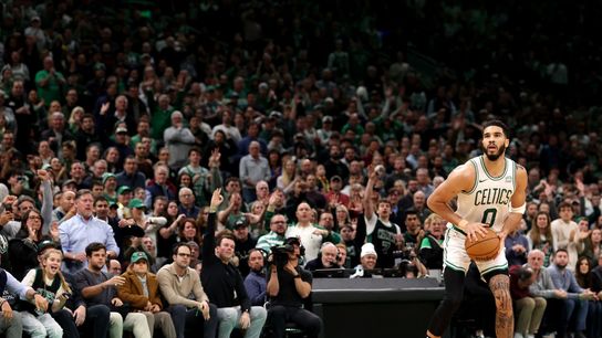BSJ Game Report: Celtics 127, Timberwolves 120 (OT) - Tatum, Brown combine for 80 as C's set home record taken at TD Garden (Celtics)
